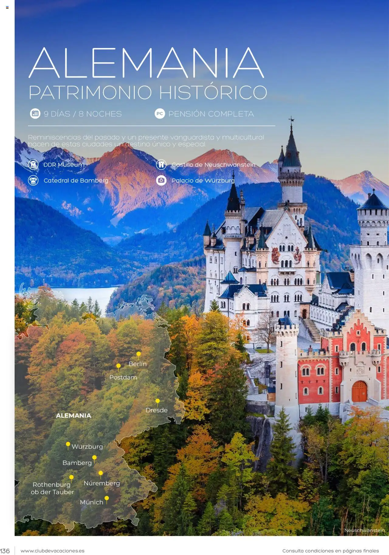Viajes El Corte Inglés Club de Vacaciones │ válido desde el 01.01.2025 | Página: 136