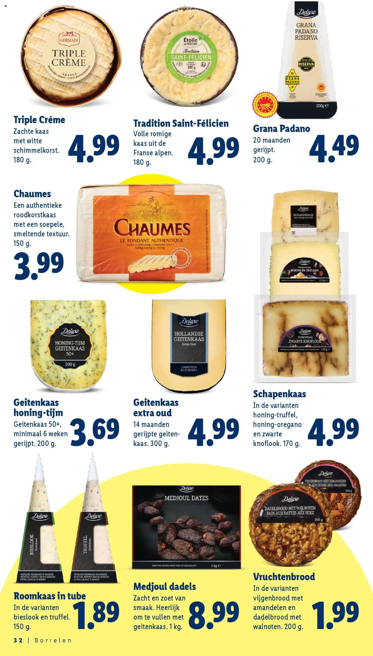 {H1} | Pagina: 32 | Producten: Kaas, Rizstészta, Roomkaas, Knoflook
