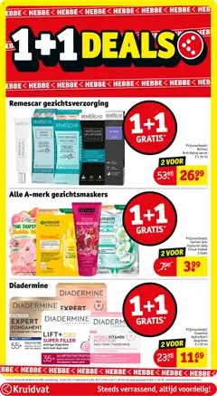 Garnier Skin Hyaluron Jelly tissue masker, Garnier Skin Hyaluron Jelly tissue masker 2 stuks - Voorbeeld van een folder van Kruidvat, geldig van 30.12.2025 | Pagina: 6