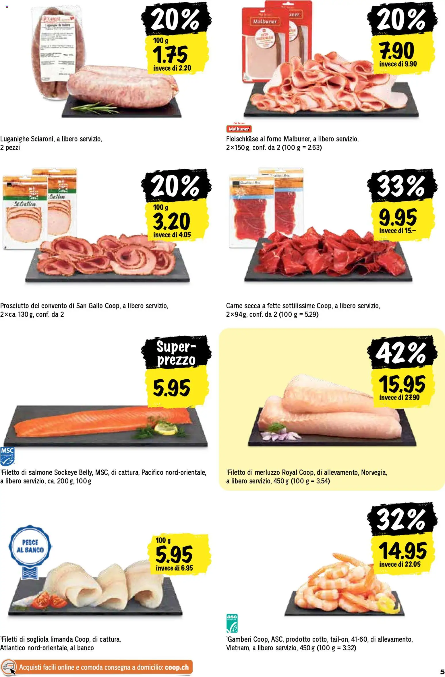 Coop - Una settimana di azioni – gültig ab 22.01.2026 | Seite: 5