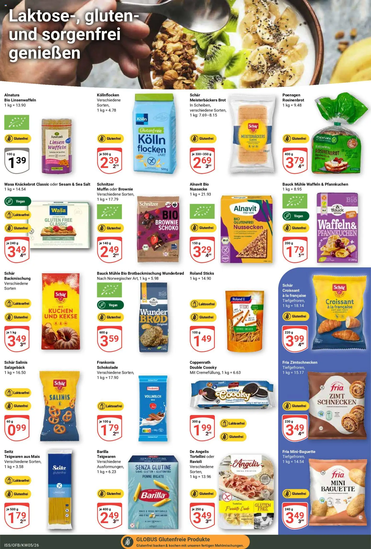 Globus Prospekt 	 – gültig ab 26.01.2026 | Seite: 19 | Produkte: Kolln, Schokolade, Croissant, Brot