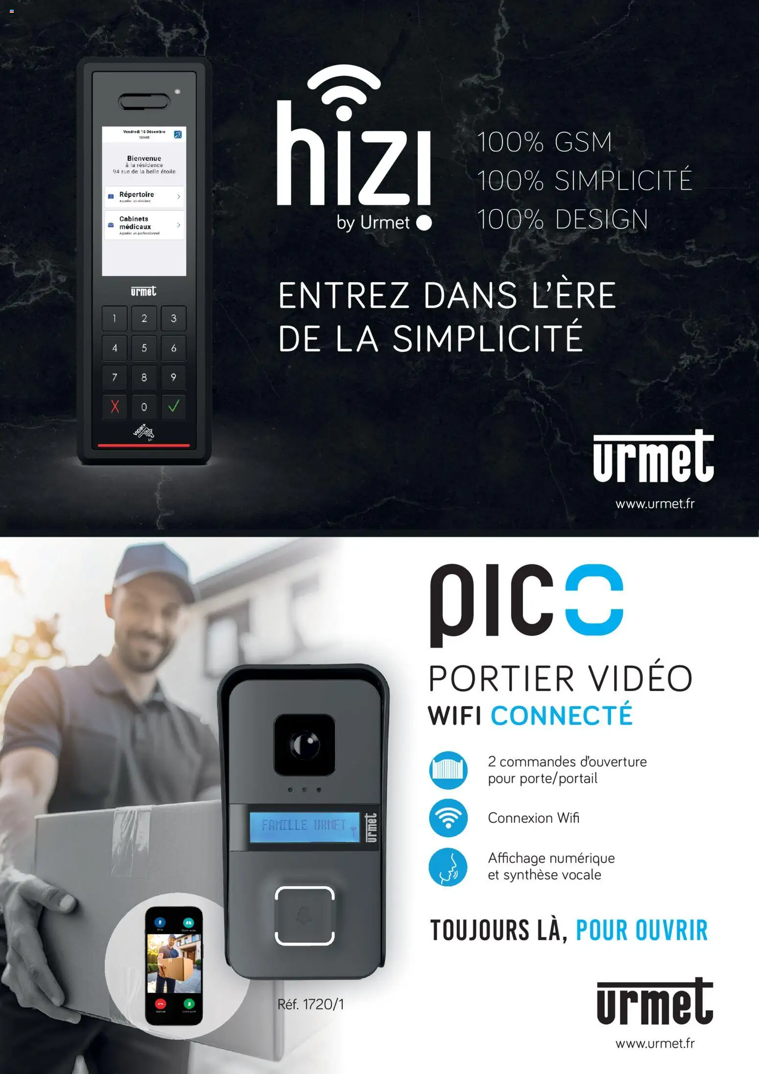 {H1} | Page: 18 | Produits: Vidéo, Portier