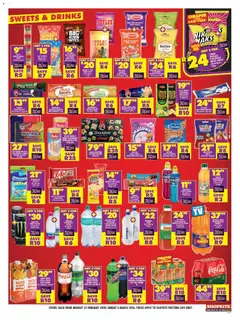 Shoprite specials catalogue – valid from 23.02.2026 | Page: 5 | Products: Squash, Cream, Water, Sugar