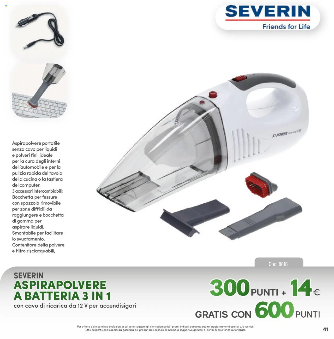 Volantino PIM Supermercati del 12.04.2025 | Pagina: 41 | Prodotti: Tastiera, Cavo, Contenitore, Aspirapolvere