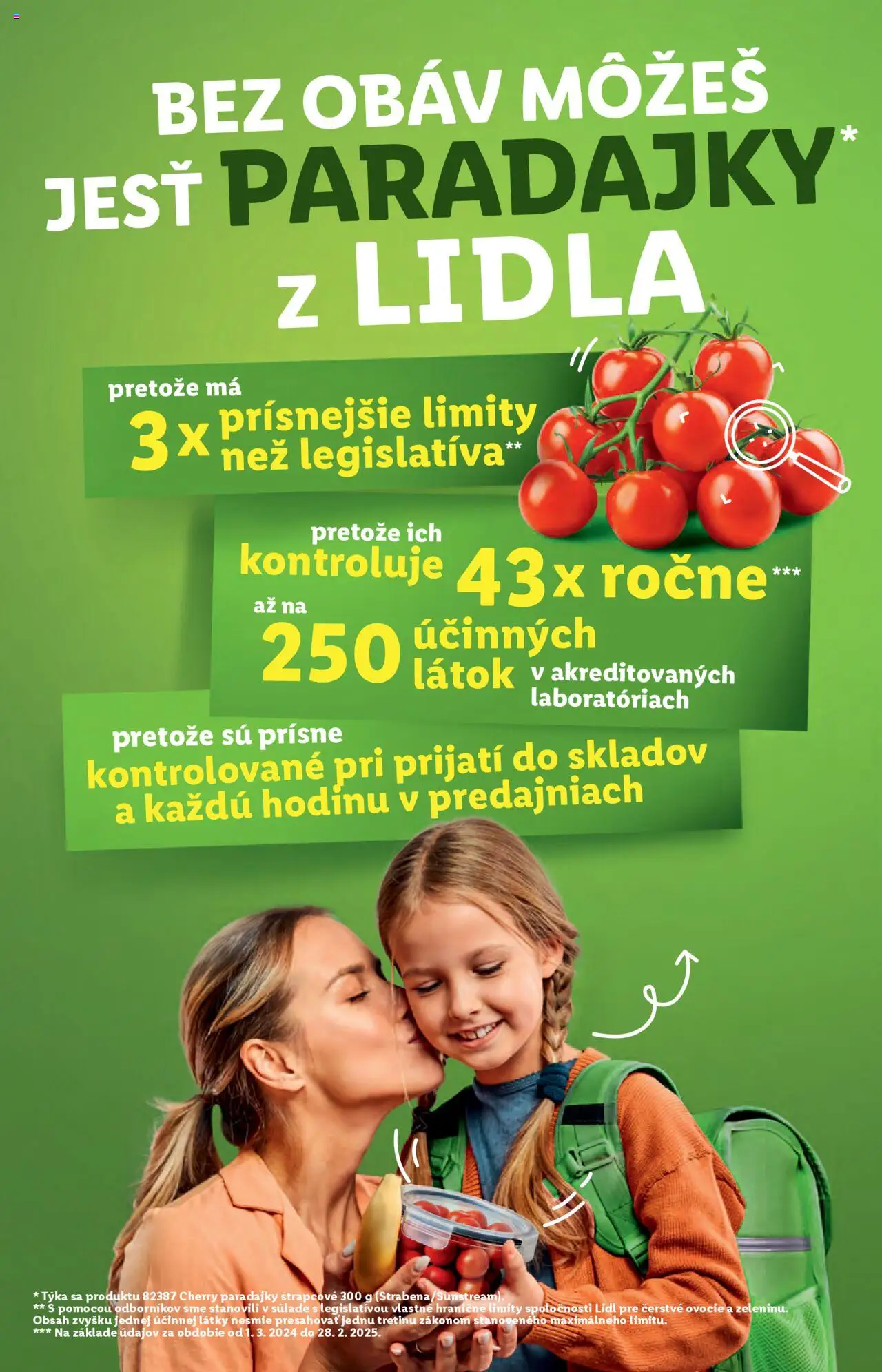 Lidl leták │ platný od 04.08.2025 | Strana: 9 | Produkty: Paradajky, Cherry paradajky, Ovocie