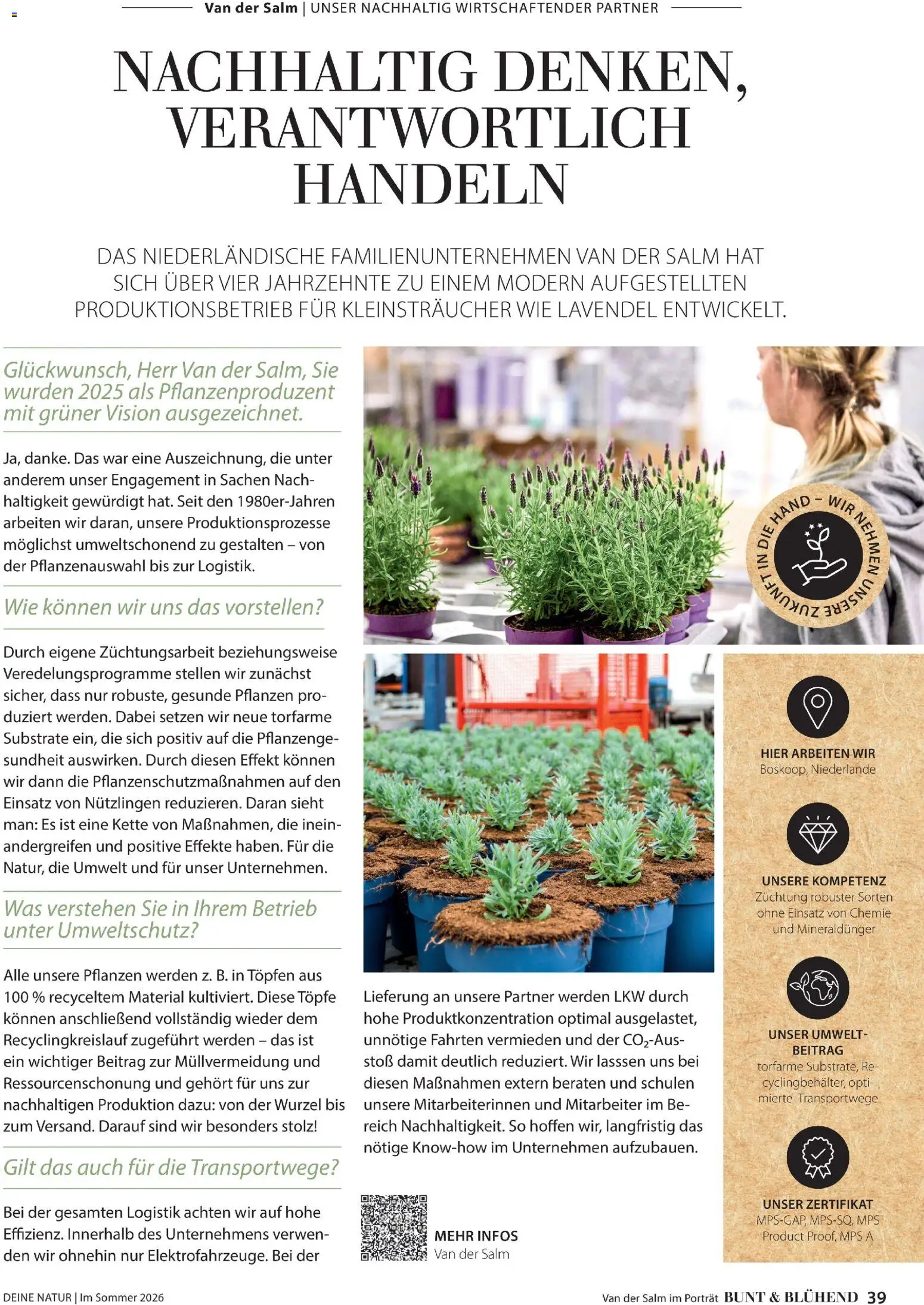 Dehner Prospekt 	 – gültig ab 17.04.2026 | Seite: 39 | Produkte: Lavendel