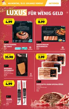 Aldi Aktionen ab 11.12.2025 gültig | Seite: 33 | Produkte: Salami