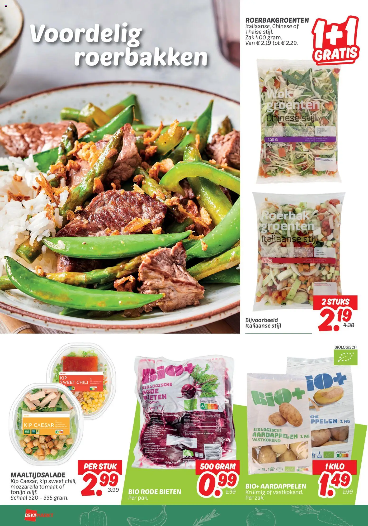 {H1} | Pagina: 8 | Producten: Courgette, Zak, Mozzarella, Peper