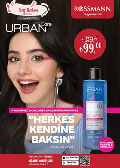 01.08.2025 tarihinden itibaren geçerli olan Rossmann kataloğu önizlemesi