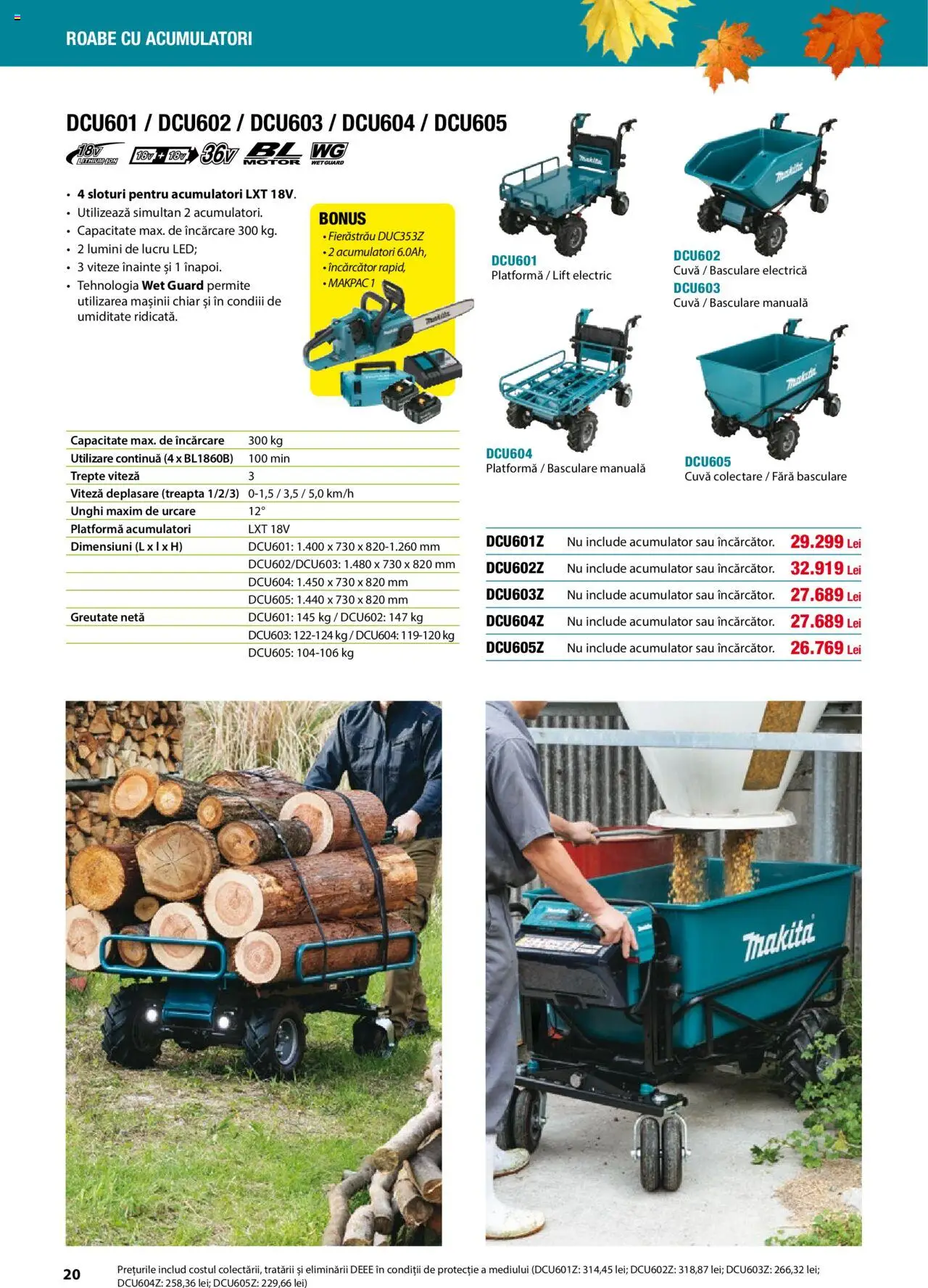 Noul catalog Makita – valabil de la 01.09.2025 | Pagină: 20 | Produse: Încărcător