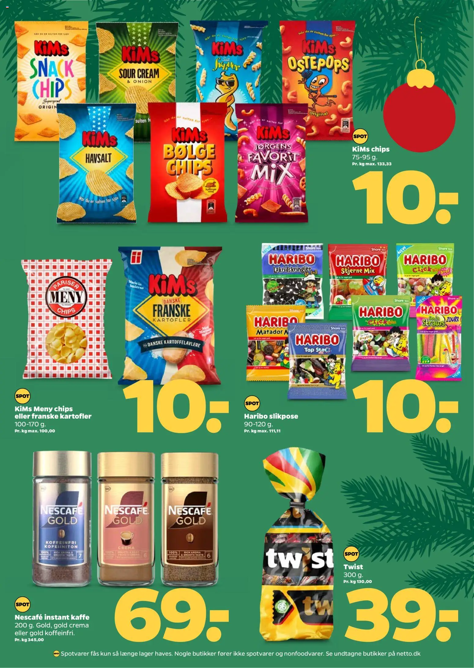 Netto tilbudsavis – gyldig fra 06.12.2025 | Side: 6 | Produkter: Kaffe, Chips, Kartofler, Instant Kaffe