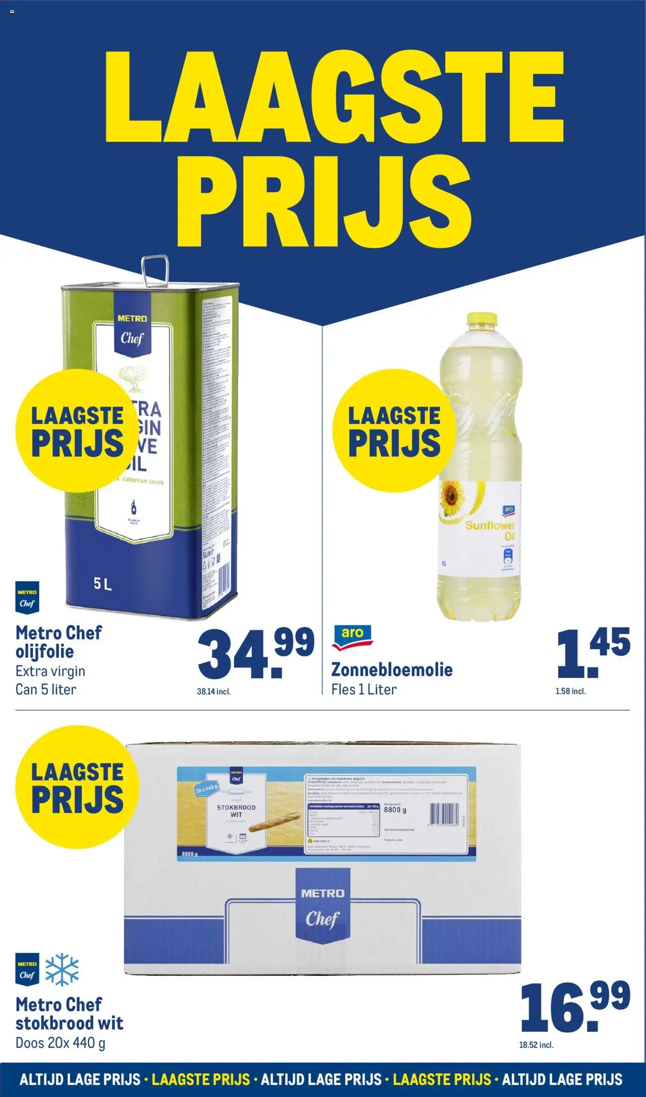  | Pagina: 16 | Producten: Fles, Olijfolie, Baguette, Stokbrood
