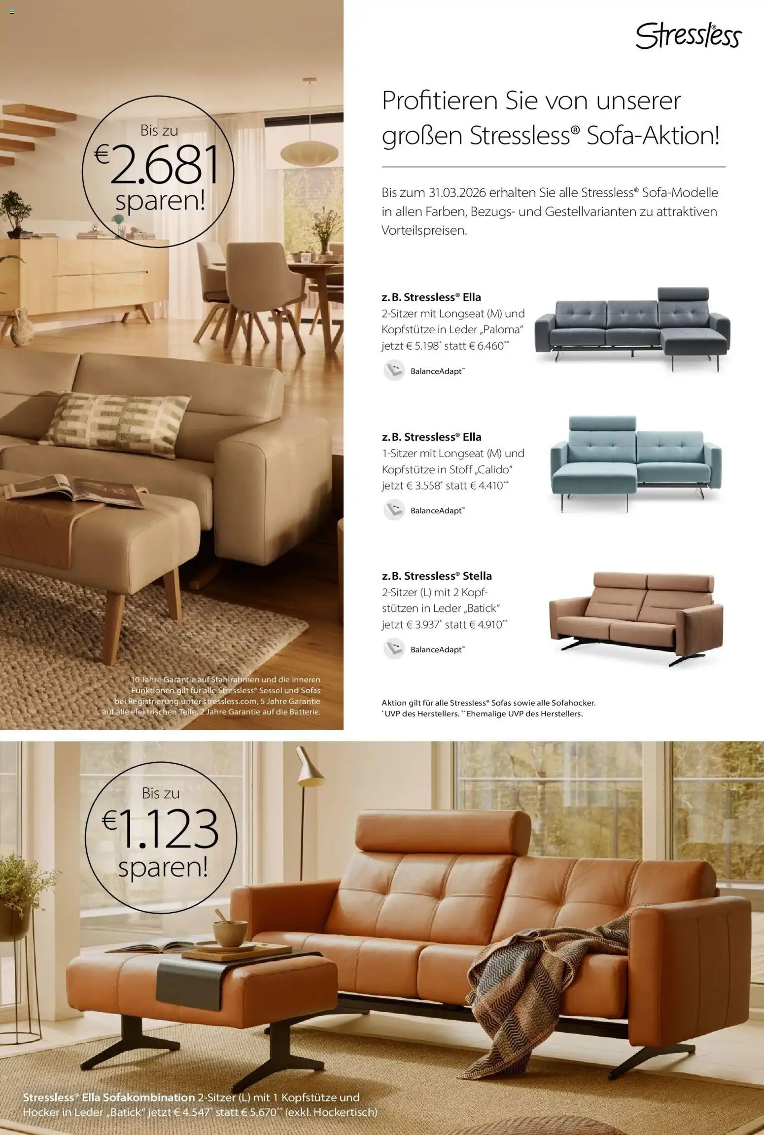 Zurbrüggen - Zurbrüggen: Stressless – gültig ab 31.01.2026 | Seite: 7