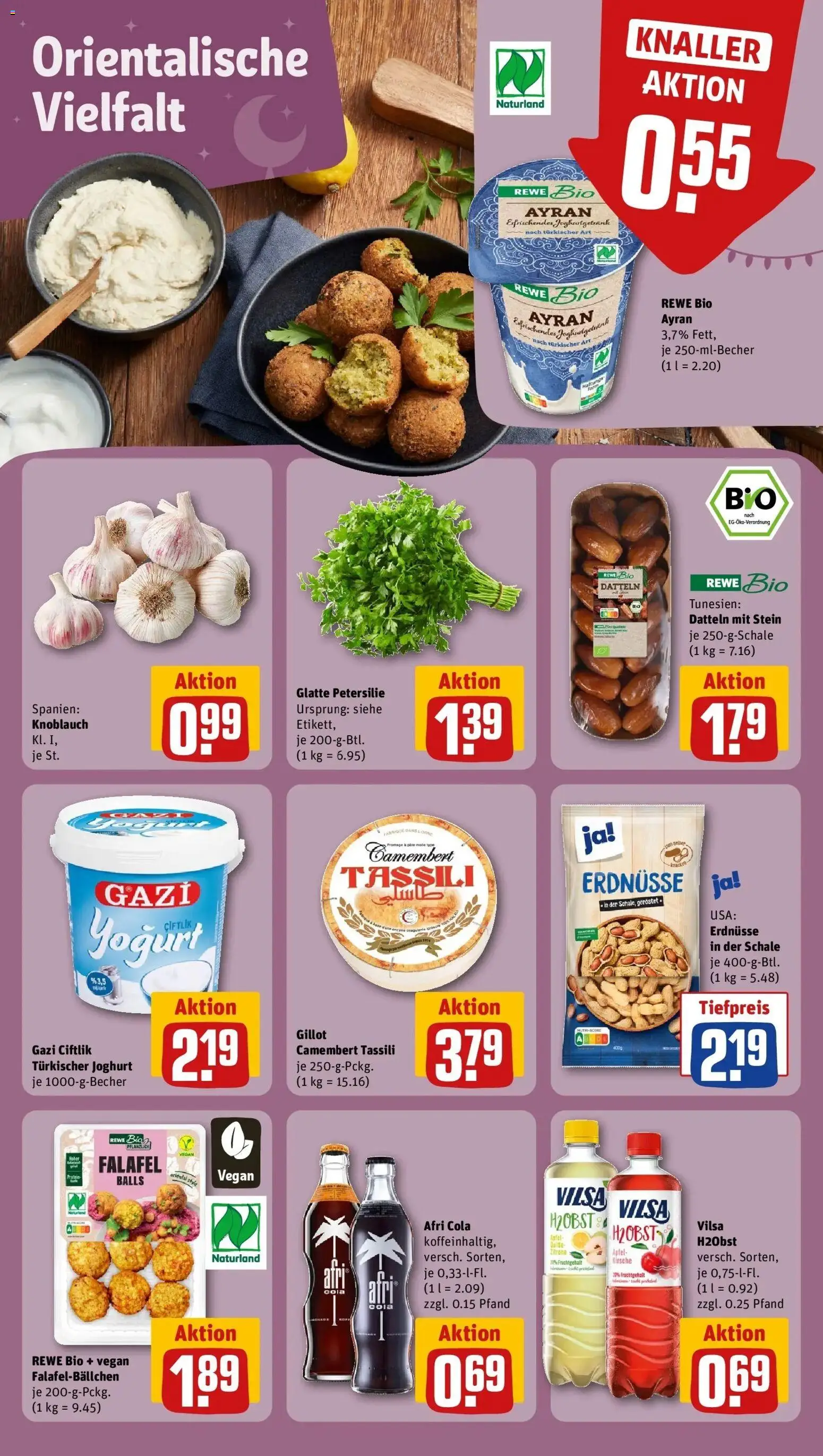 Rewe Prospekt Radebeul (Löma-Center)	 – gültig ab 15.03.2026 | Seite: 20 | Produkte: Erdnüsse, Cola, Äpfel, Petersilie