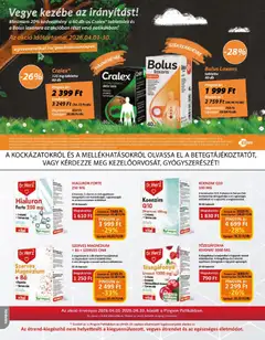 Pingvin Patika Magazin - amely érvényes a következő dátumtól: 01.04.2026 | Oldal: 26 | Termékek: Bor, Vegán