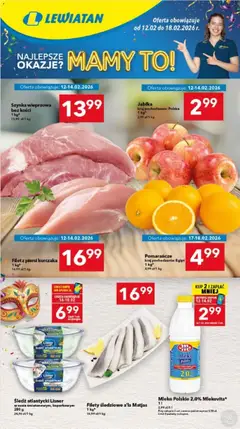 Pogląd oferty "Lewiatan gazetka - Legnica" - ważna od 12.02.2026