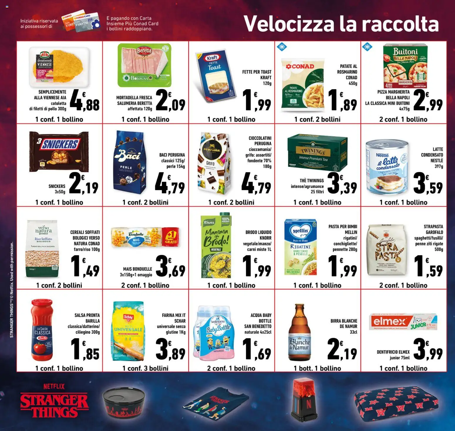 Volantino Conad del 06.11.2025 | Pagina: 20 | Prodotti: Rosmarino, Riso, The, Piselli