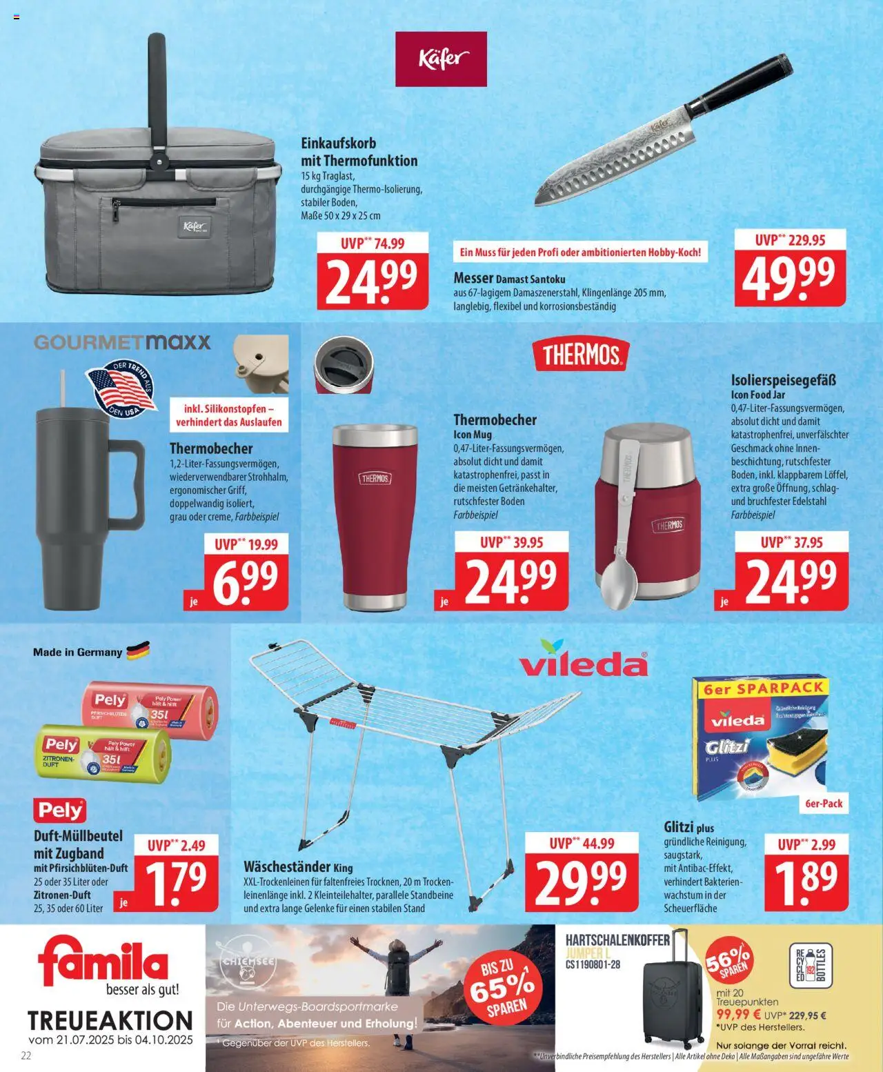 Famila Prospekt 	 – gültig ab 15.09.2025 | Seite: 22