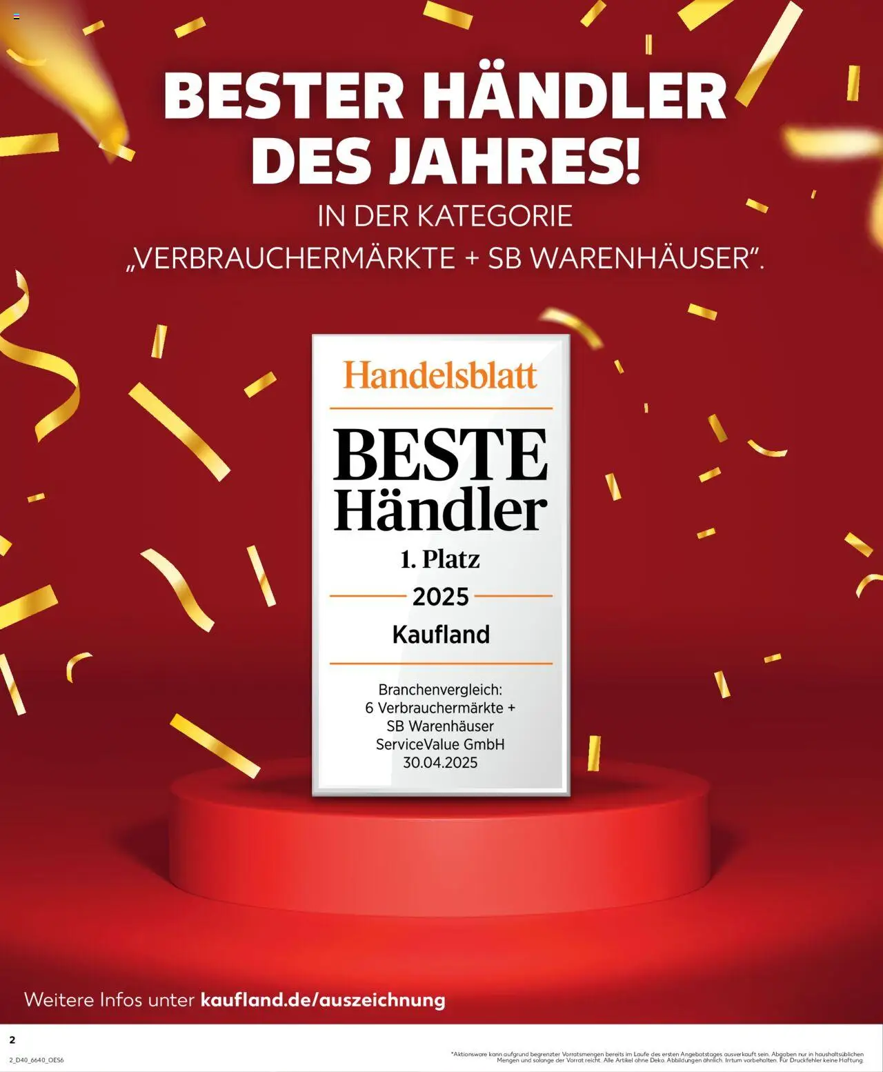 Kaufland prospekt Stuttgart	 – gültig ab 05.10.2025 | Seite: 2