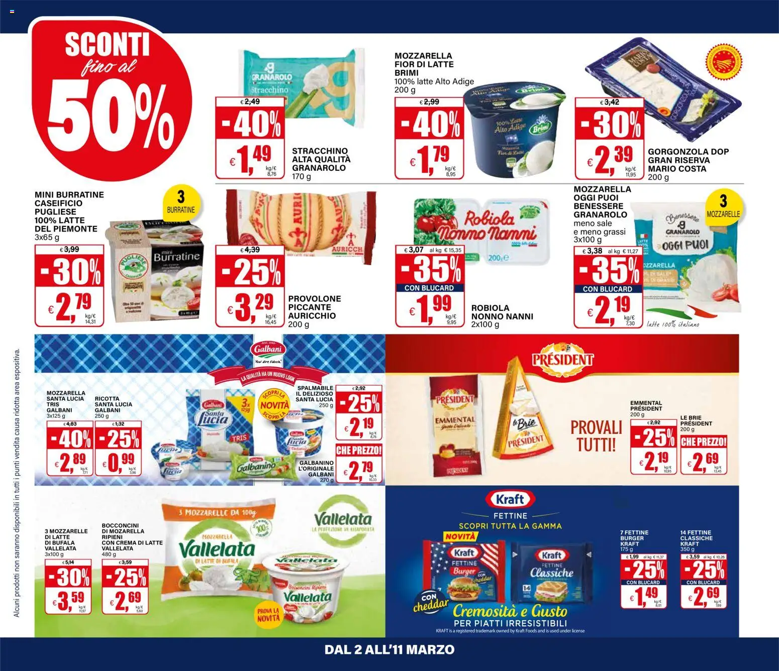 Volantino Il Gigante del 02.03.2026 | Pagina: 10 | Prodotti: Crema, Ricotta, Gorgonzola, Robiola