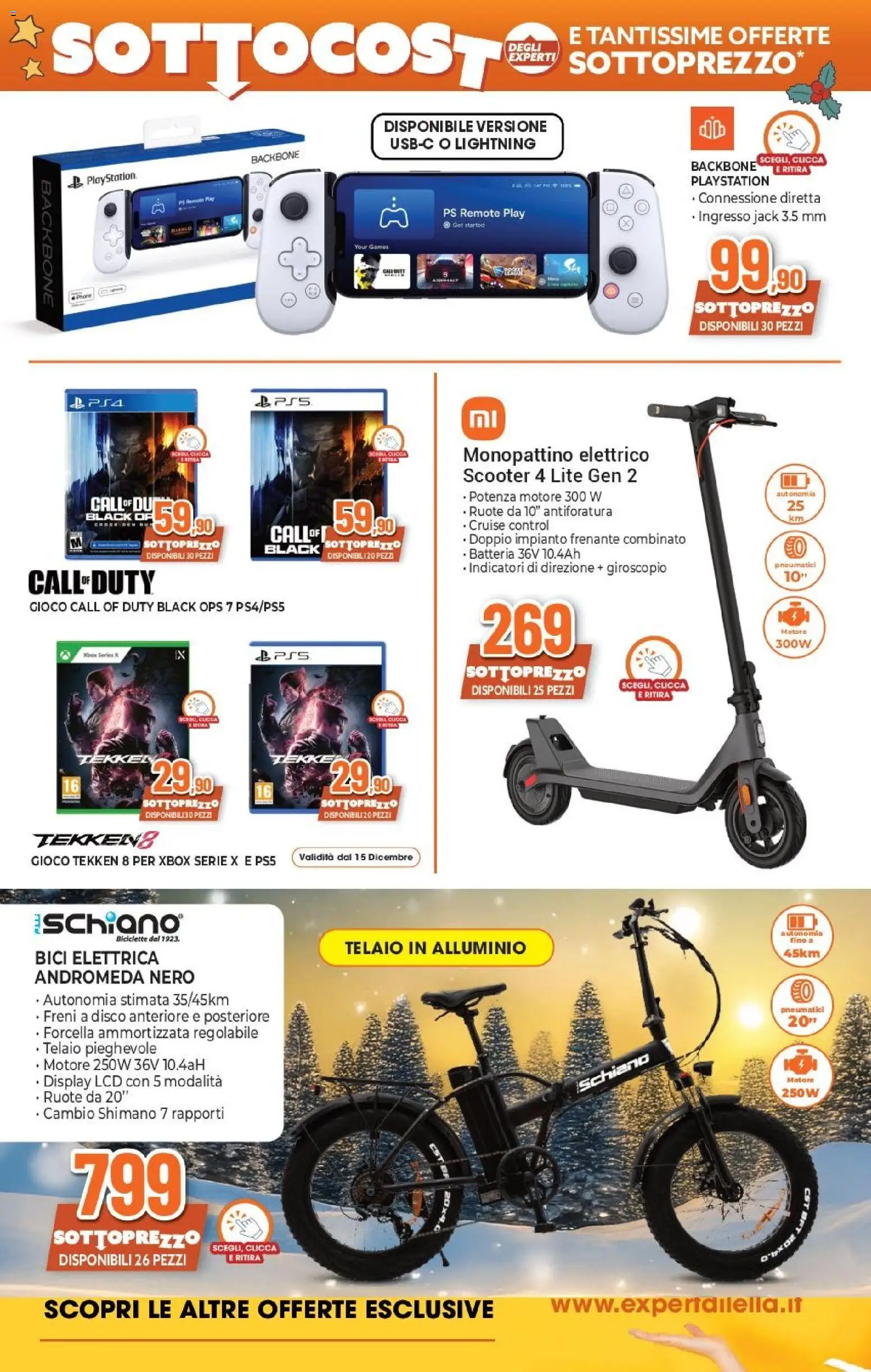 Volantino Expert del 12.12.2025 | Pagina: 11 | Prodotti: Monopattino, Xbox, Disco, Monopattino elettrico