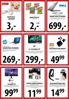 Tuuri-mainoslehti voimassa 23.12.2025 alkaen | Sivu: 13 | Tuotteet: Tee, Handsfree, Tietokone, TV