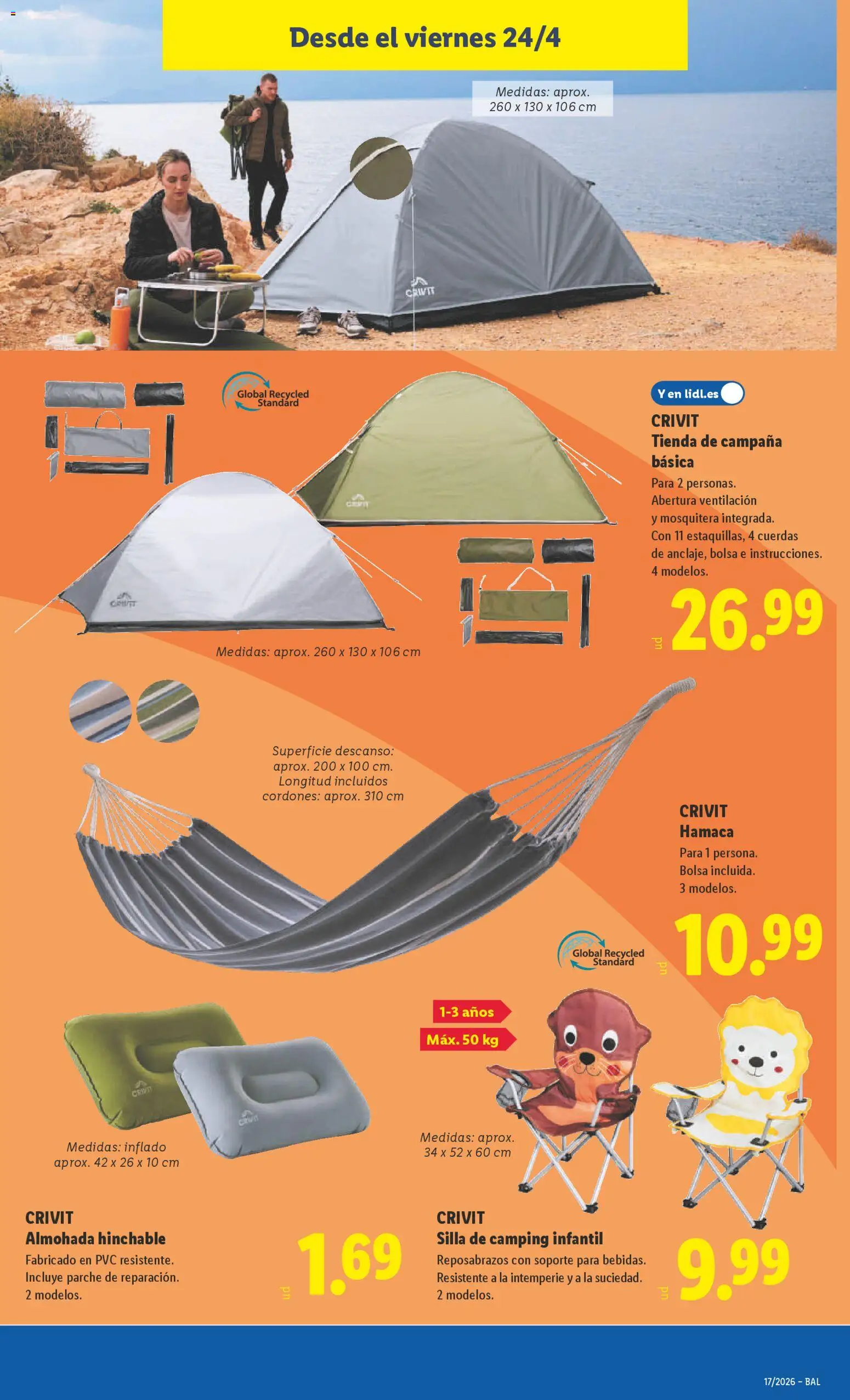 Lidl folleto de bazar │ válido desde el 20.04.2026 | Página: 25 | Productos: console Nintendo Switch, Bolsa, Almohada, Silla