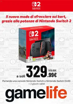 Anteprima del volantino Volantino Gamelife	 valido a partire dal 10.10.2025