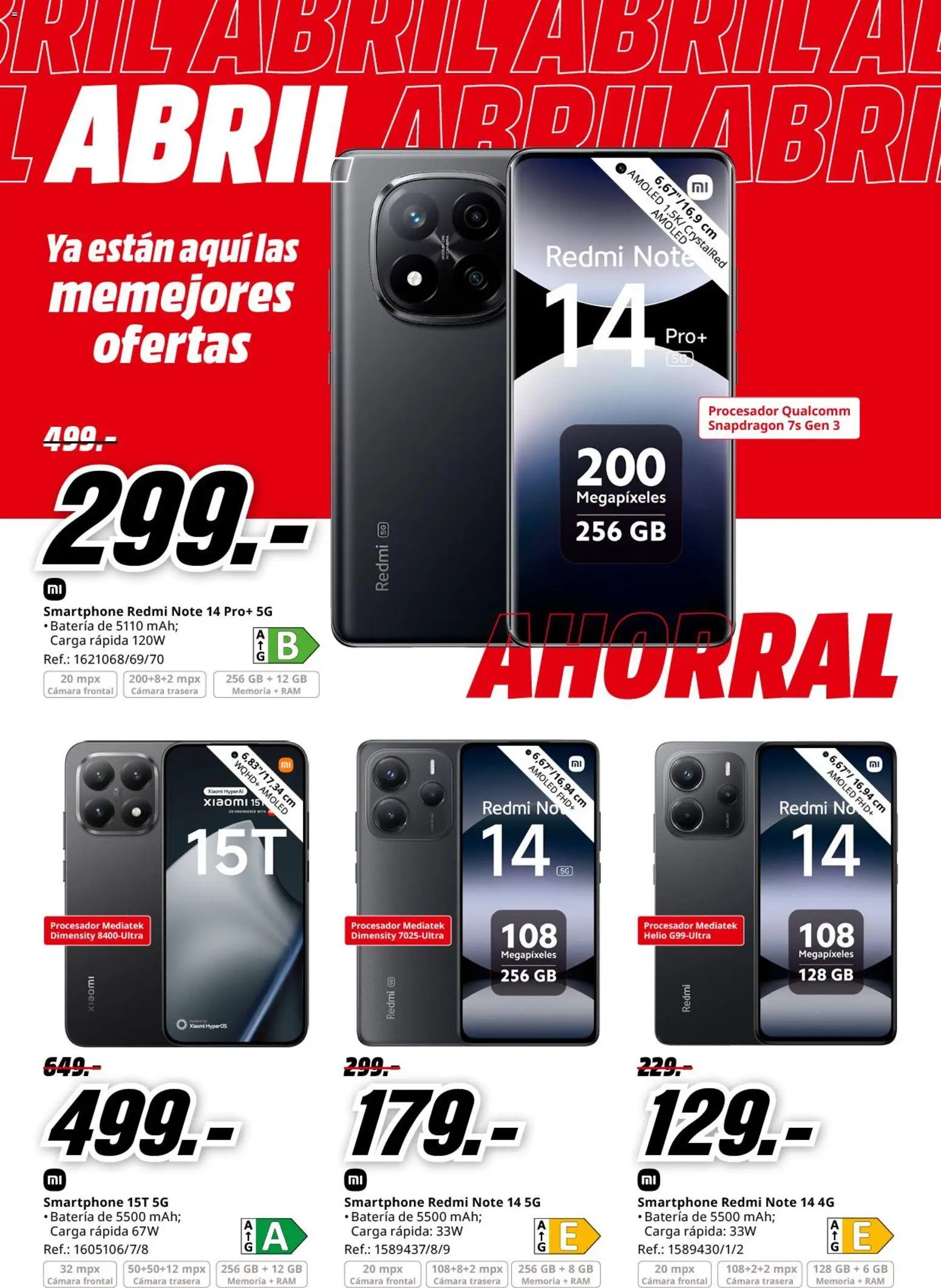 Media Markt folleto │ válido desde el 06.04.2026 | Página: 14 | Productos: Smartphone, Cámara, Batería