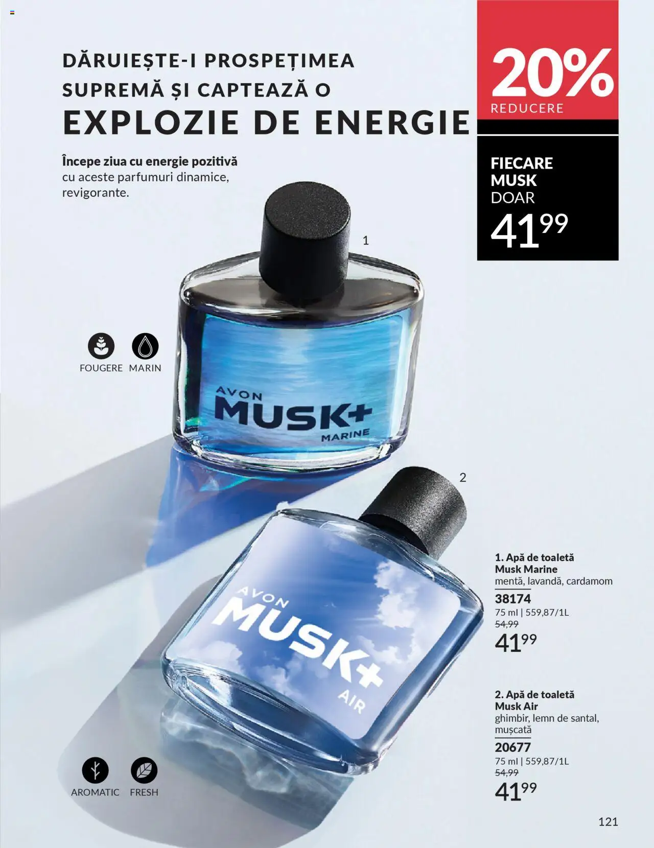 Noul catalog Avon – valabil de la 01.10.2025 | Pagină: 123 | Produse: Toaletă, Apă de toaletă, Apă