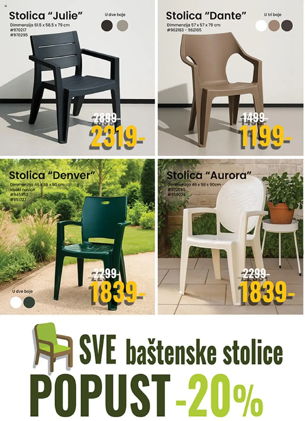 Uradi Sam katalog - važi od 07.08.2025 | Strana: 4 | Proizvode: Stolica