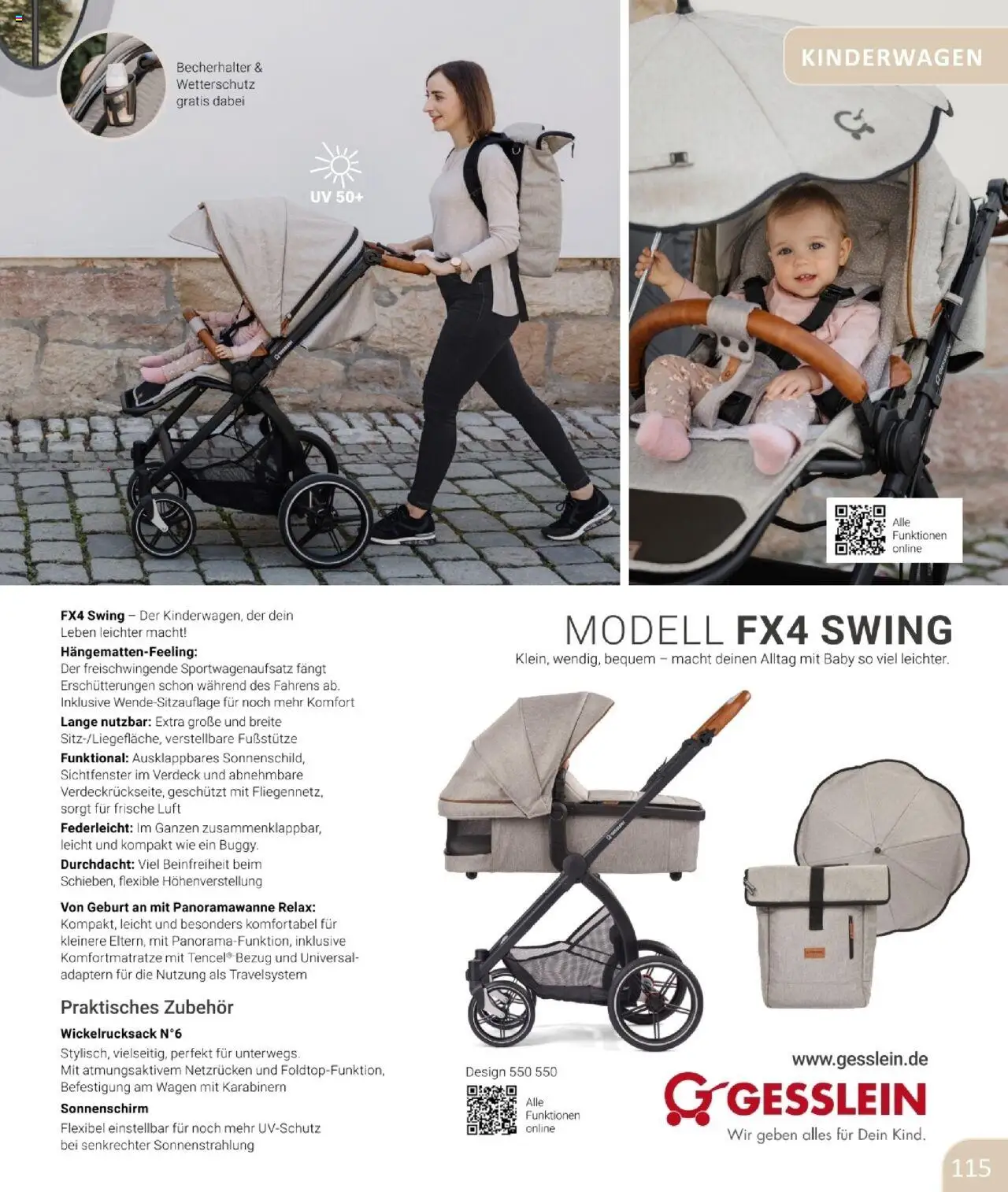 Vedes - Babykatalog - gültig ab dem 01.07.2025 | Seite: 115 | Produkte: Sonnenschirm