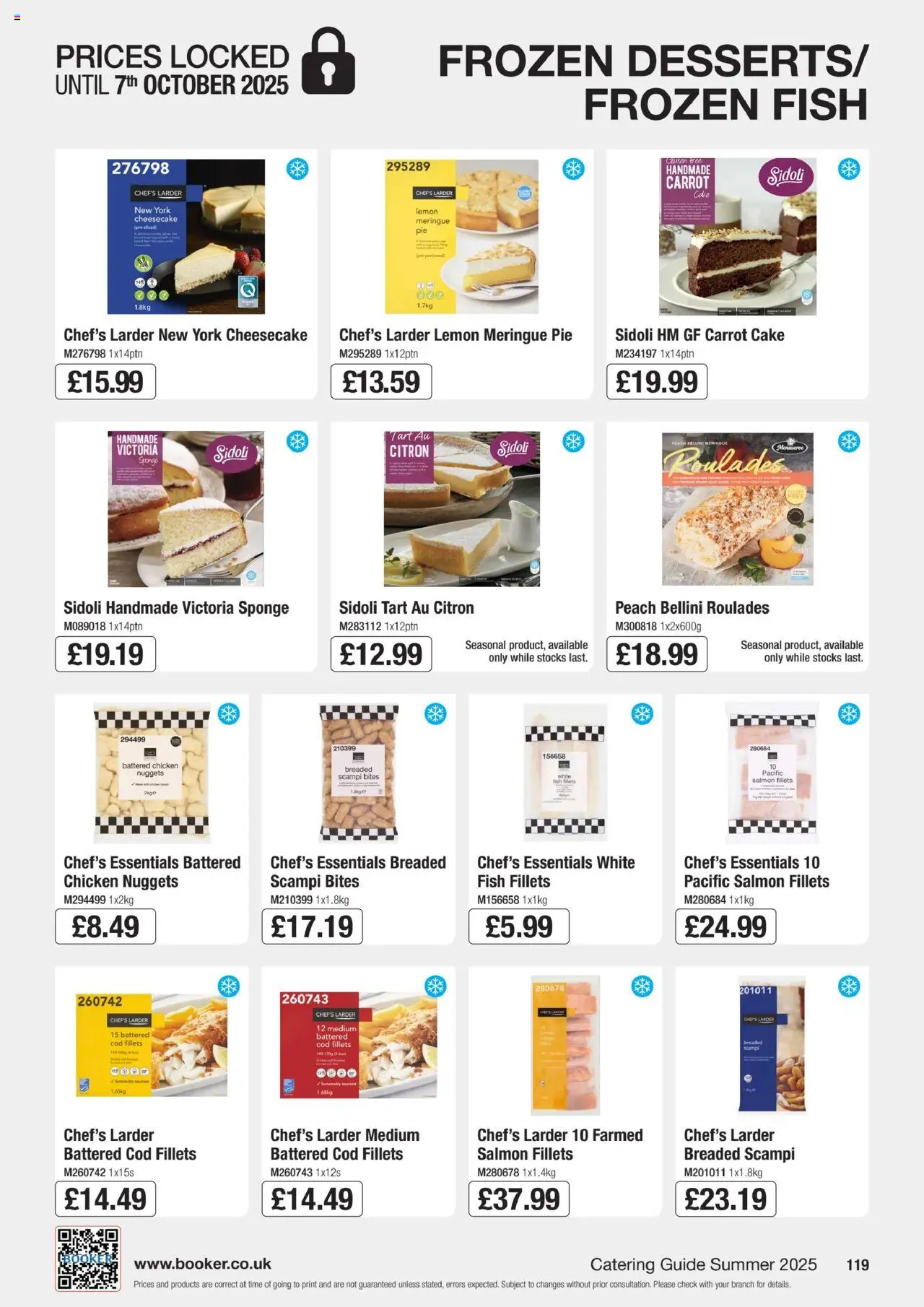  | Page: 119 | Products: Chicken, Cheesecake, Cake, Lemon