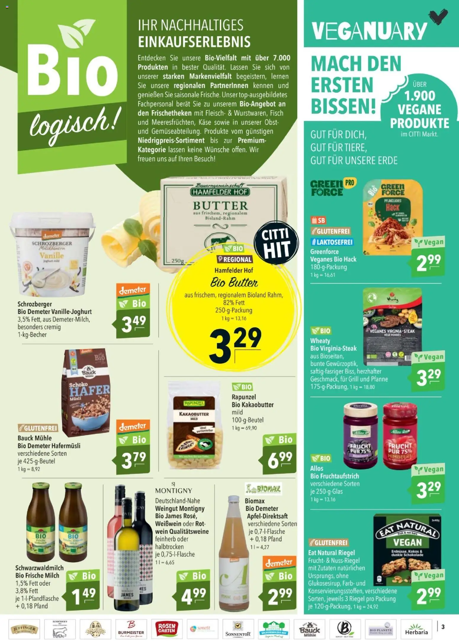 CITTI tilbudsavis – gyldig fra 14.01.2026 | Side: 3 | Produkter: Müsli, Grill