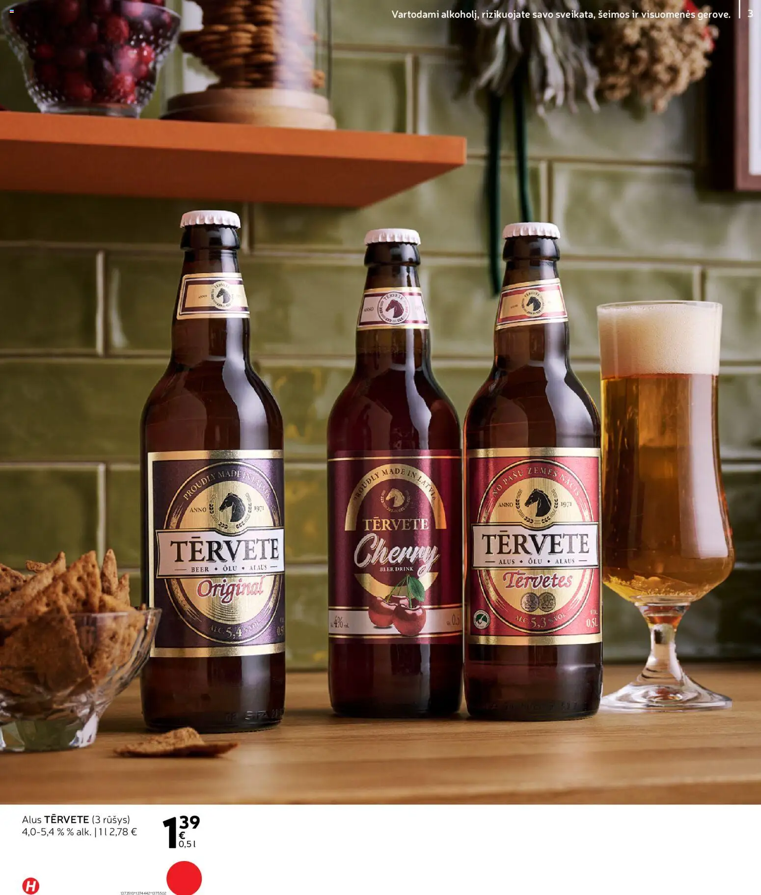Rimi akcijos nuo 02.12.2025 | Puslapis: 3 | Prekių: Alus