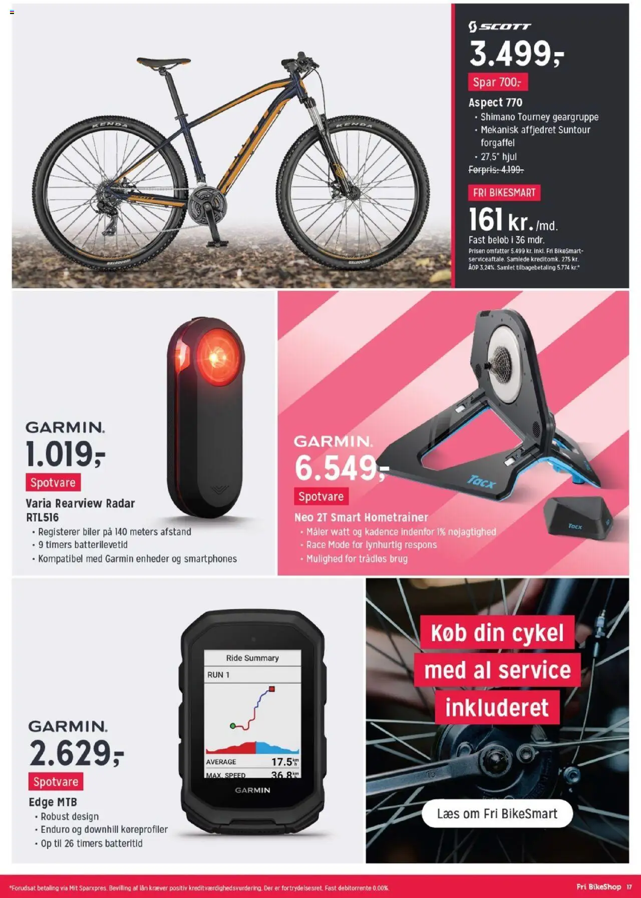 Fri BikeShop Tilbudsavis gyldig fra 28.08.2025 | Side: 17