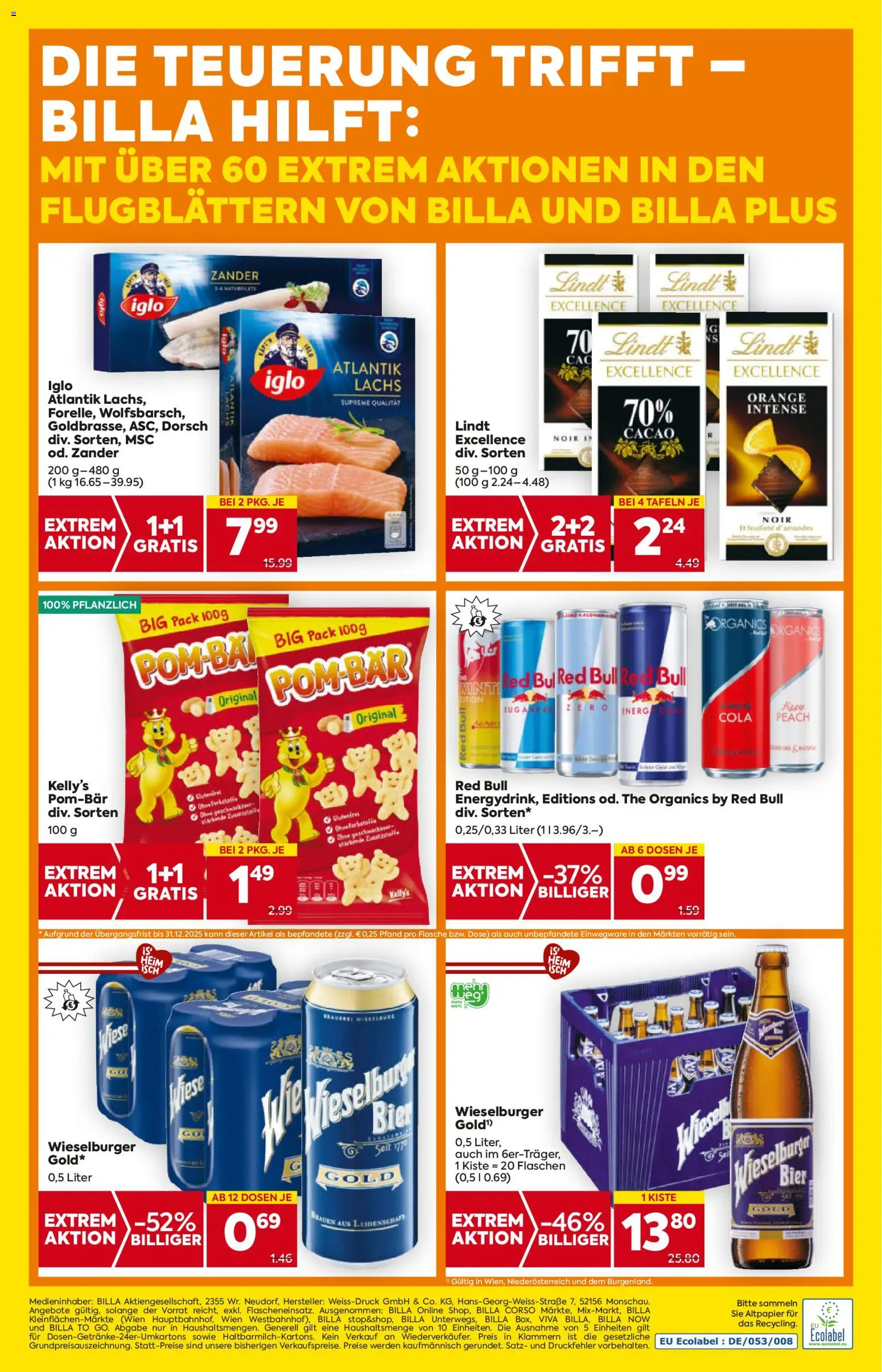 Billa Flugblatt - Wien gültig ab 30.10.2025 | Seite: 24 | Produkte: Bier
