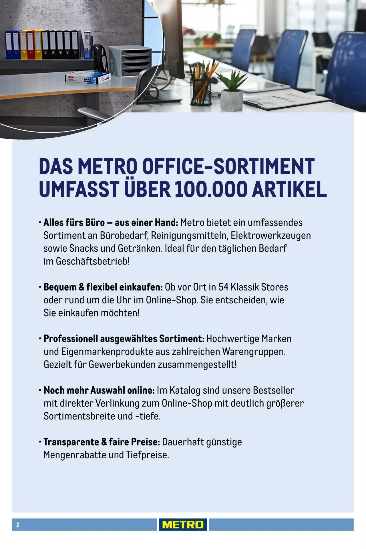 Metro  Office Sortiment – gültig ab 01.10.2025 | Seite: 2 | Produkte: Uhr