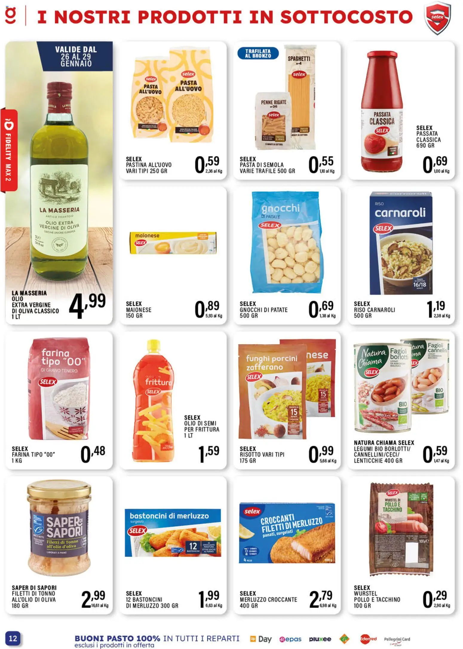 Volantino GECOP del 19.01.2026 | Pagina: 12 | Prodotti: Riso, Patate, Forno, Gnocchi