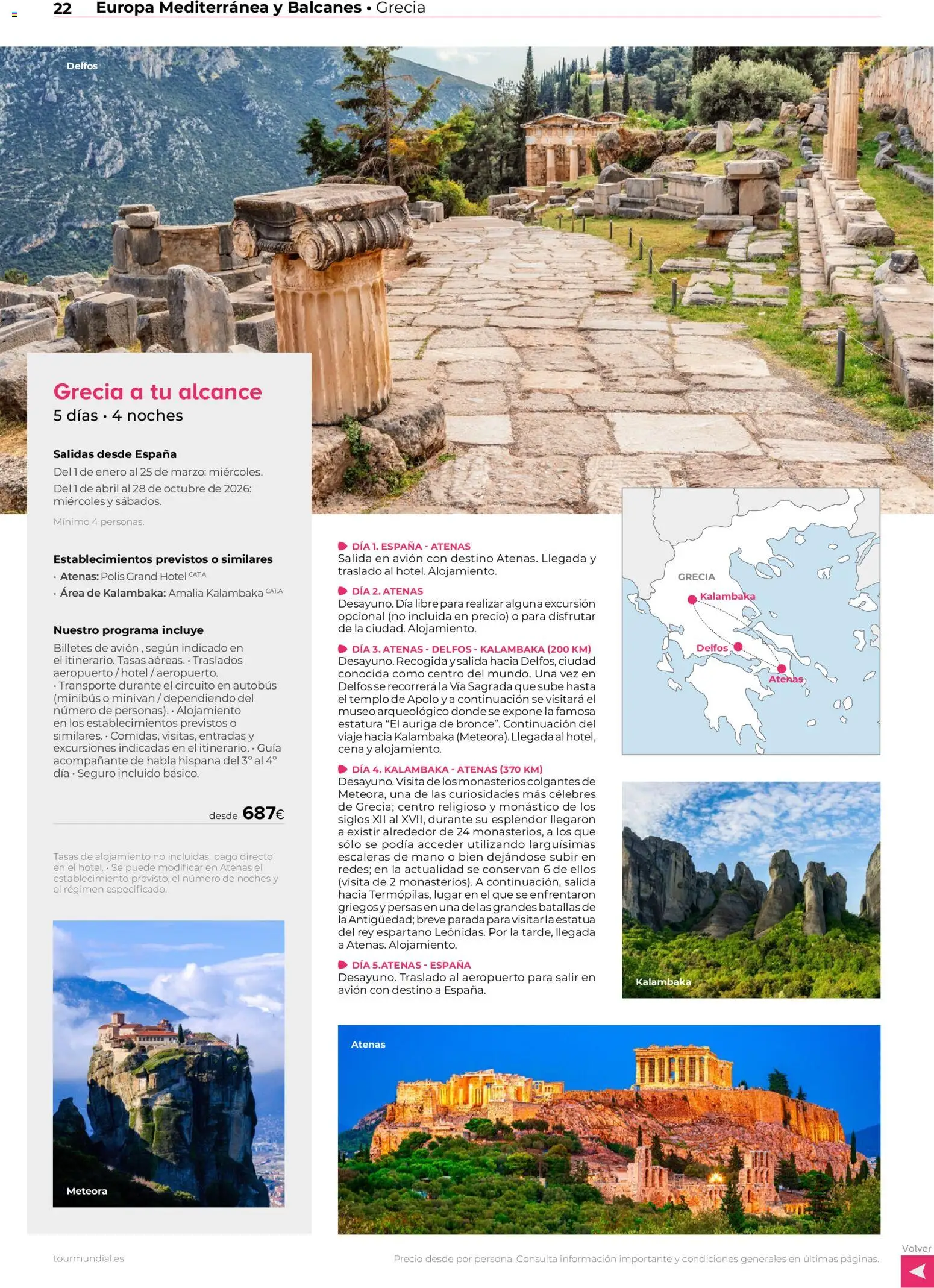 Viajes El Corte Inglés Europa │ válido desde el 01.01.2026 | Página: 22