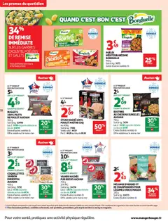 Auchan - Bien au chaud : une couette à ce prix, c'est le rêve - Voorbeeld van een folder van Auchan, geldig van 21.10.2025 | Pagina: 33 | Producten: Steak, Cheddar, La