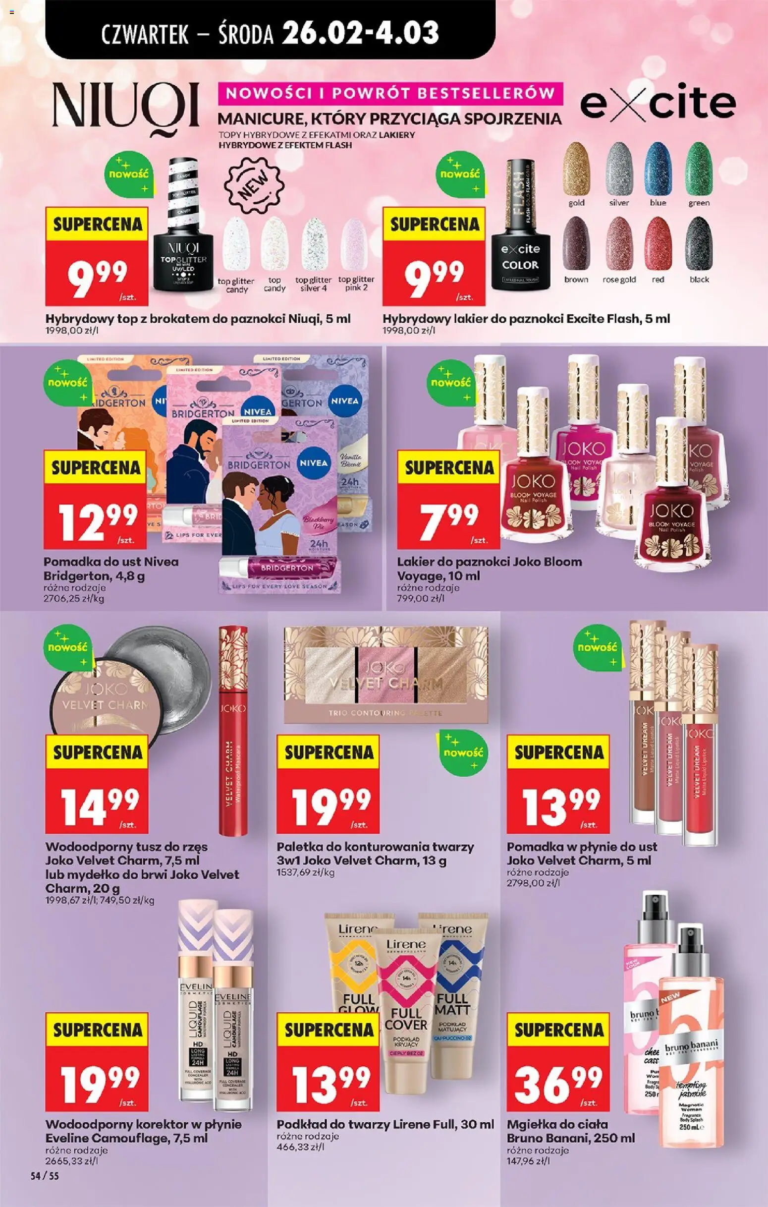 Biedronka gazetka - Oferta w tym tygodniu od 26.02.2026 | Strona: 66 | Produkty: Magnetic, Top, Pomadka, Korektor