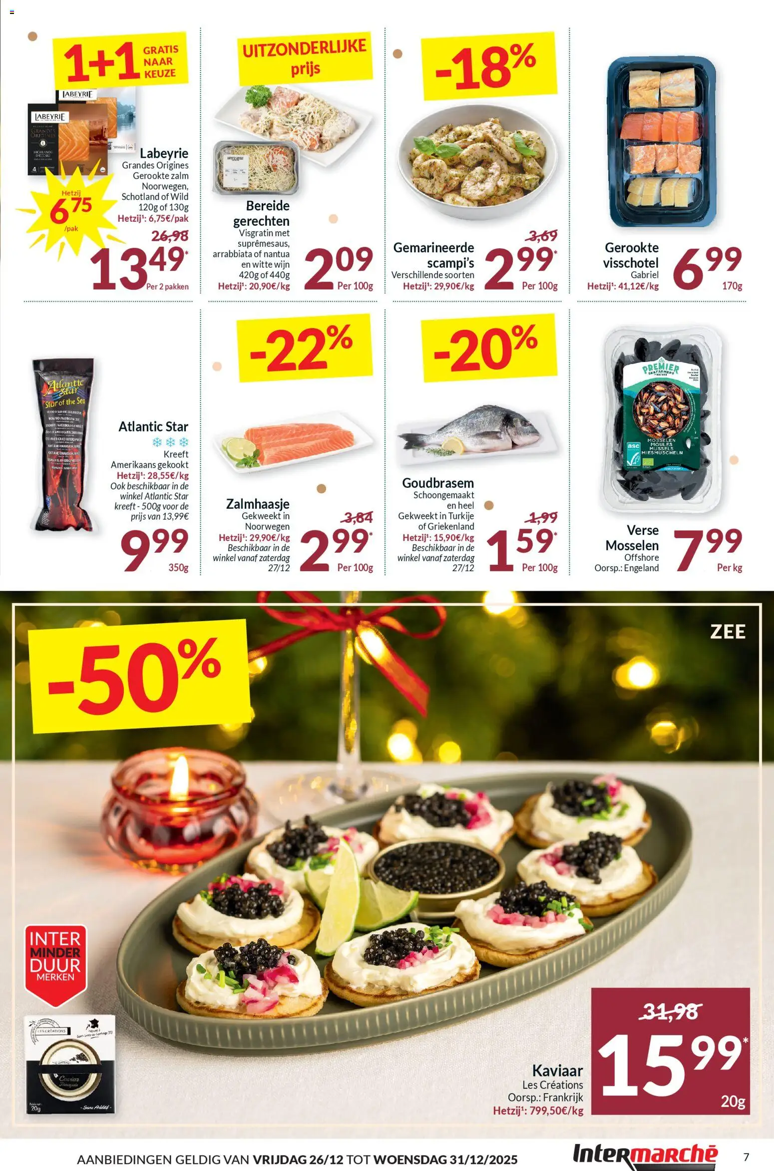 {H1} | Pagina: 7 | Producten: Wijn, Pulykaszárny, Zalm, Mosselen