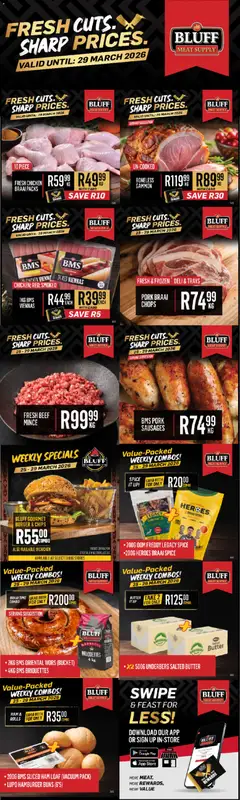 Bluff Meat Supply specials catalogue – valid from 25.03.2026