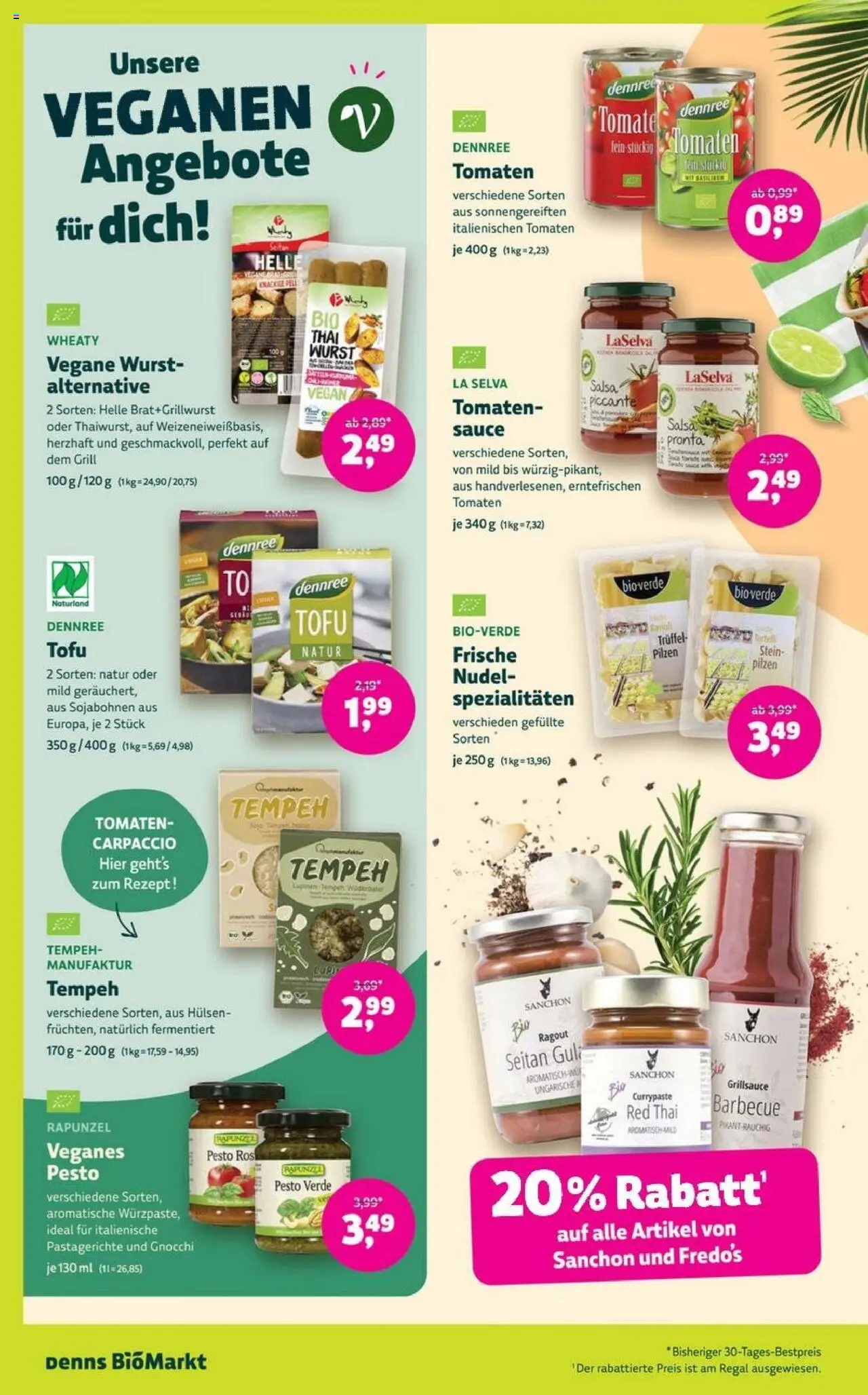 Denns BioMarkt Angebote - gültig ab dem 13.08.2025 | Seite: 6 | Produkte: Grill, Regal, Tomaten, Wurst
