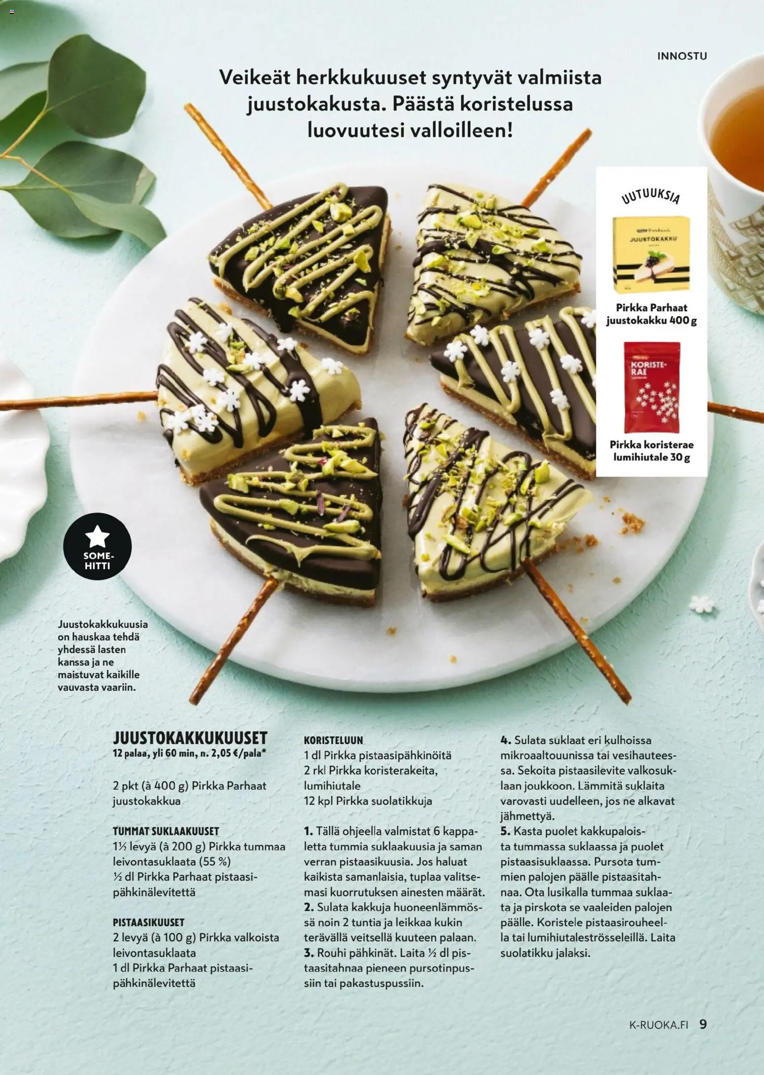 K-Citymarket - K-Ruoka – voimassa 03.12.2025 alkaen | Sivu: 9 | Tuotteet: Suklaa