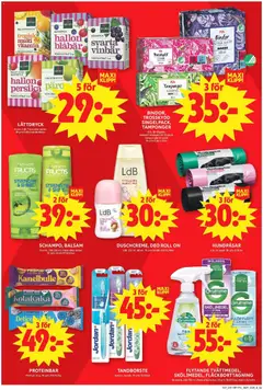ICA Maxi - Nacka - Förhandsvisning av reklamblad från butik ICA Maxi aktuell från 09.02.2026 | Sida: 10 | Produkter: Gem, Deodorant, Antiperspirant, Fläckborttagning