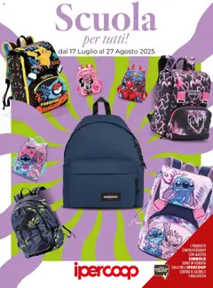 Anteprima del volantino Ipercoop - Scuola per tutti! valido a partire dal 16.07.2025