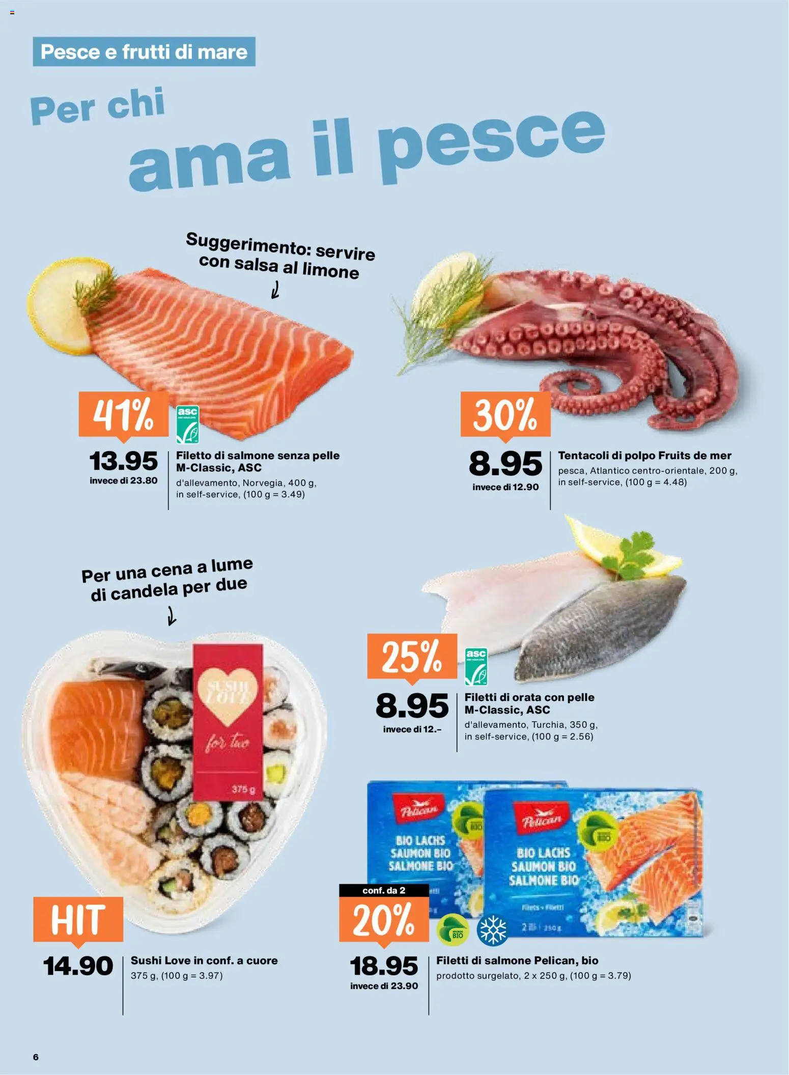 Migros Aktionen IT – gültig ab 12.02.2026 | Seite: 6 | Produkte: Lachs