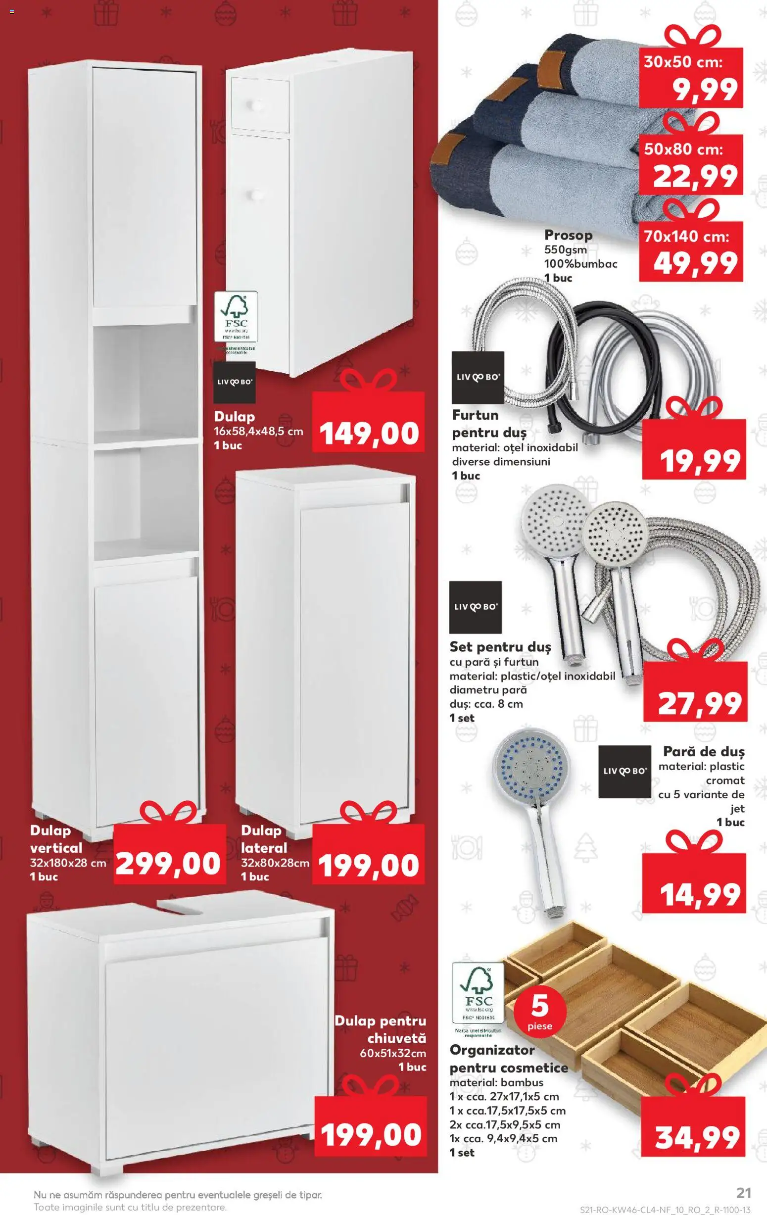Noul catalog Kaufland – valabil de la 12.11.2025 | Pagină: 21 | Produse: Pară, Chiuvetă, Duș